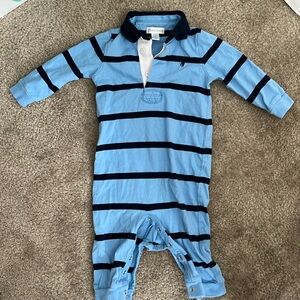 Ralph Lauren long sleeved polo onesie